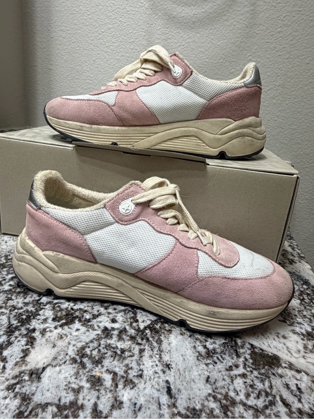 Like New Golden Goose Running Sneakers - Picture 3 of 7